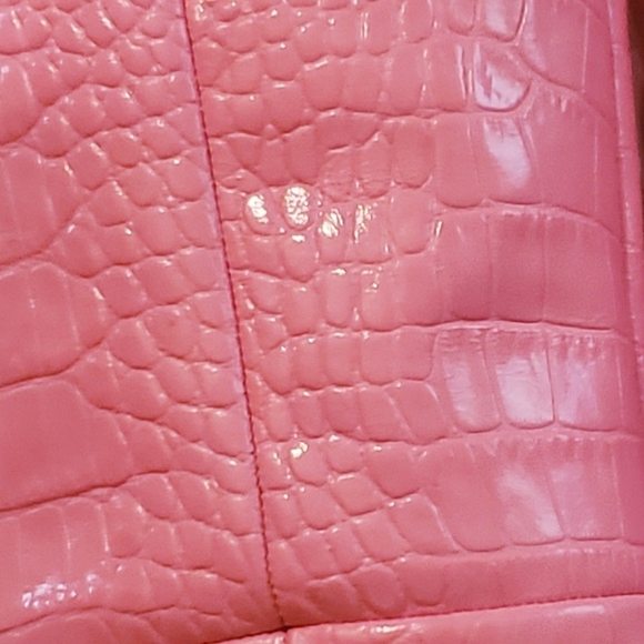 Paris Texas Croc Embossed Leather Boot in Flamingo Size 38.5 - Picture 16 of 16